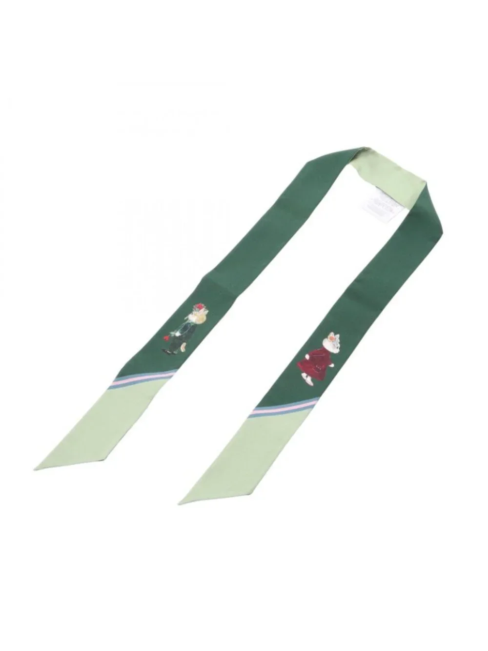 Gucci Scarf Yuko Higuchi Ribbon Silk